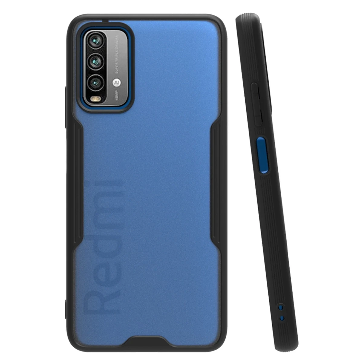 Newface Xiaomi Redmi 9T Kılıf Platin Silikon - Siyah — görsel 2