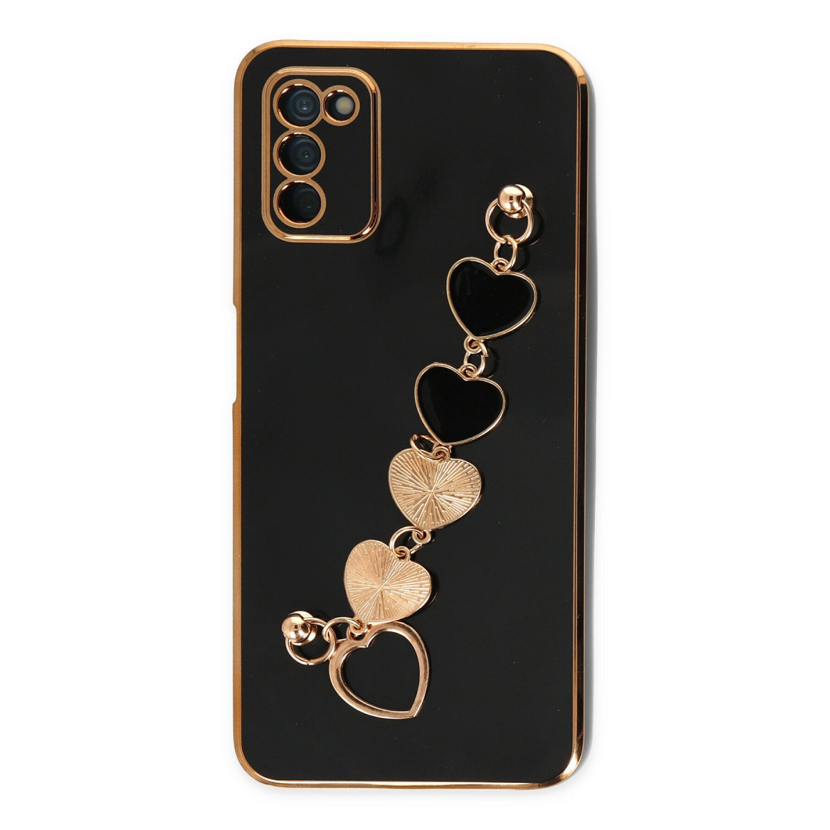 Newface Samsung Galaxy A03S Kılıf Esila Silikon - Siyah — görsel 8