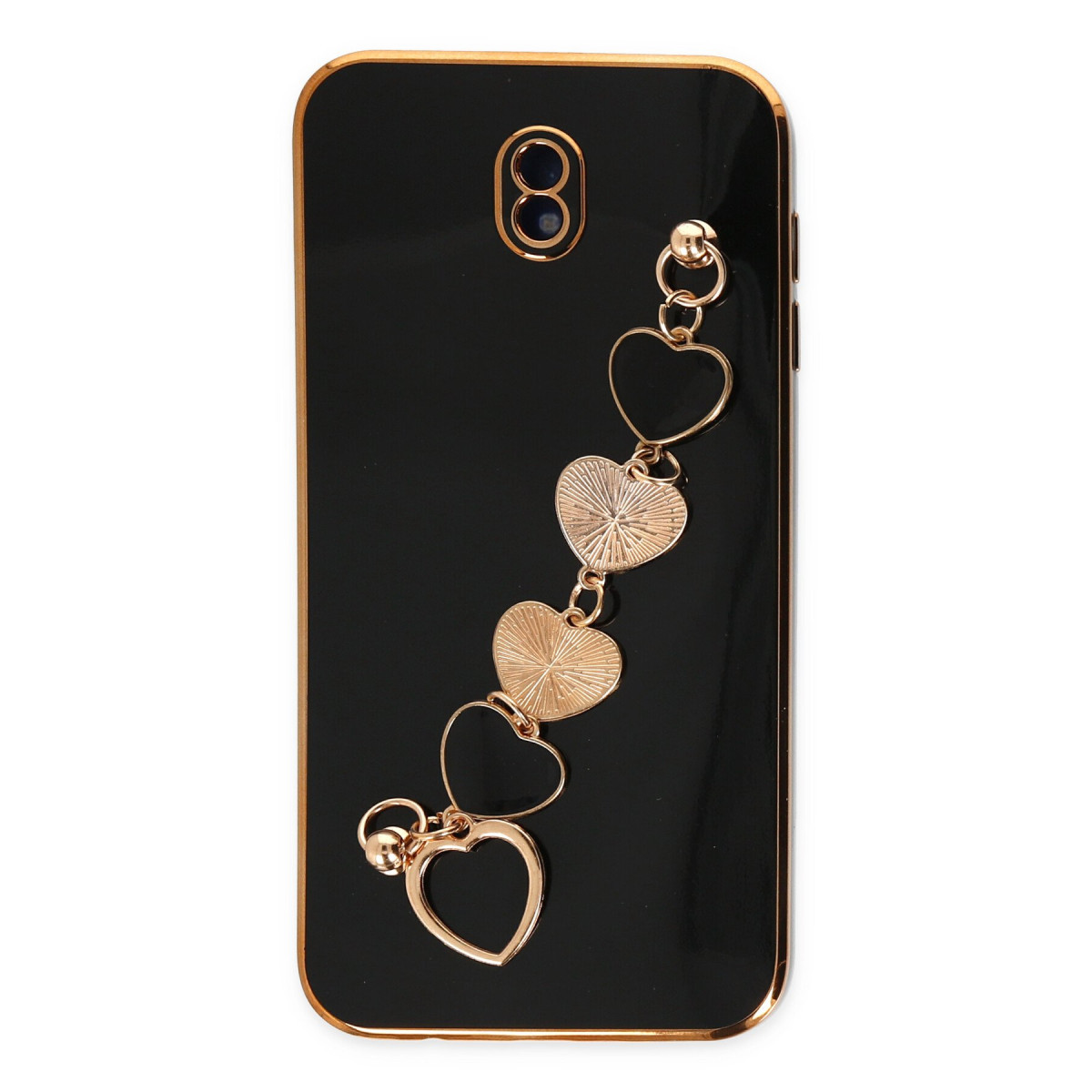 Newface Samsung Galaxy J7 Pro / J730 Kılıf Esila Silikon - Siyah — görsel 8