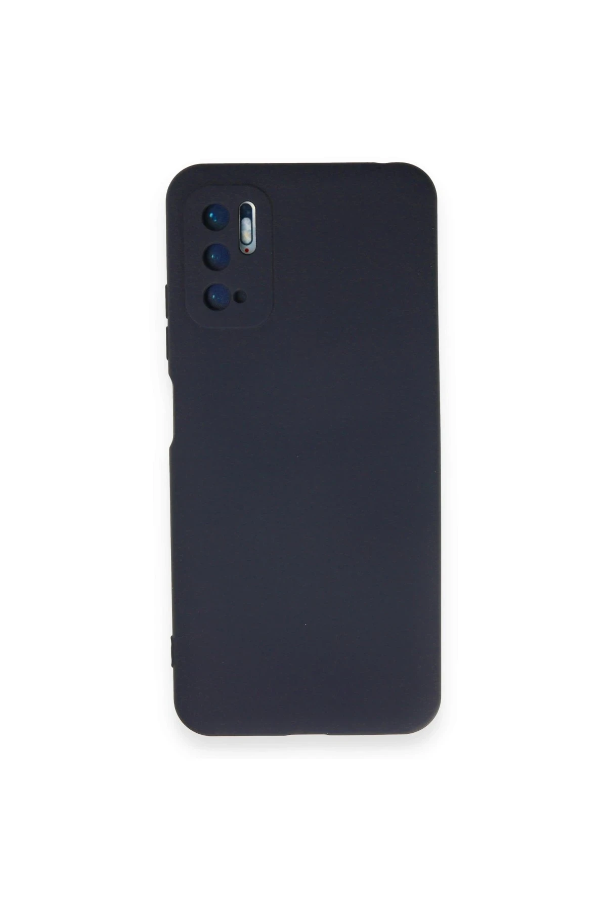 Newface Xiaomi Redmi Note 10 5G Kılıf Nano içi Kadife Silikon - Lacivert