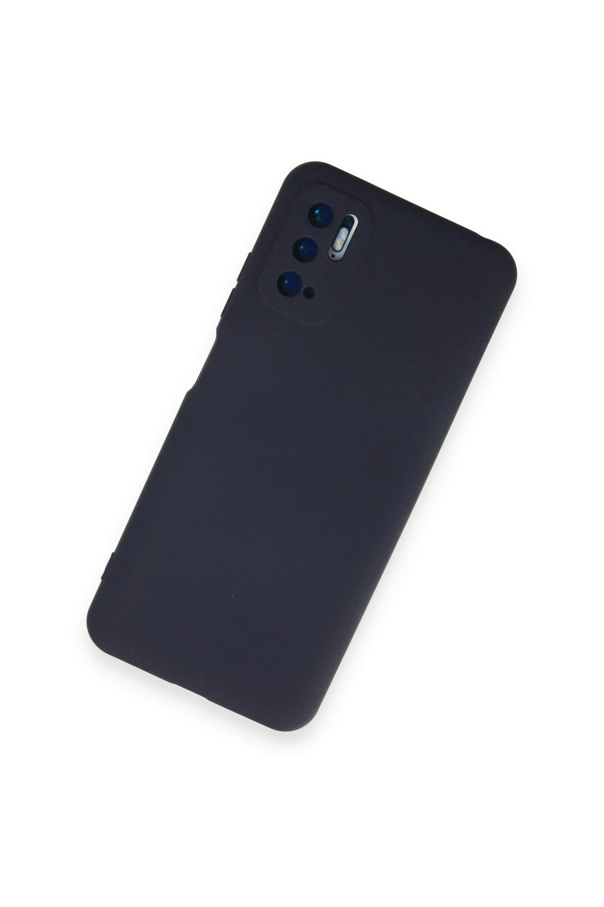 Newface Xiaomi Redmi Note 10 5G Kılıf Nano içi Kadife Silikon - Lacivert — görsel 2