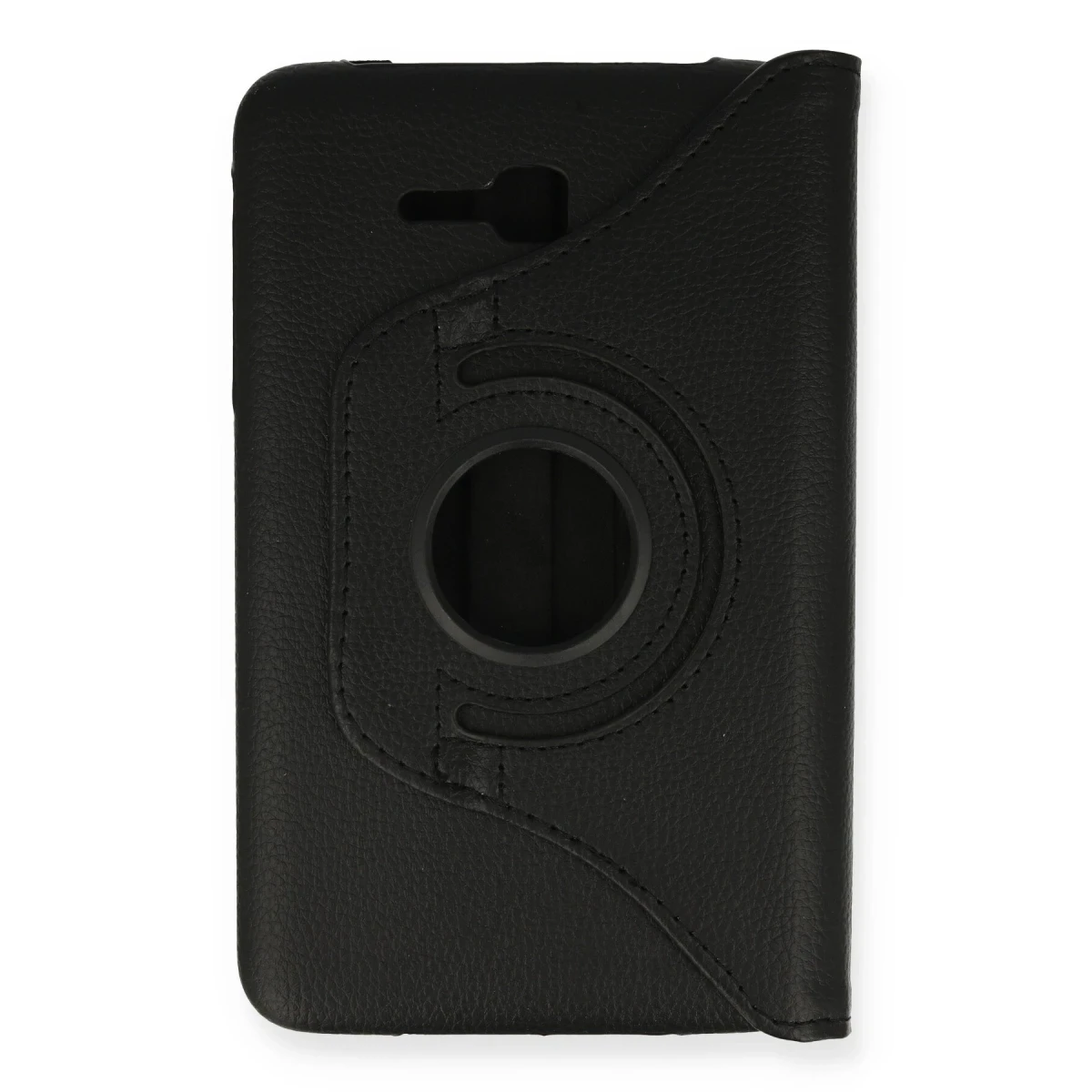 Newface Samsung Galaxy T110 / T113 Tab 3 Lite 7 Kılıf 360 Tablet Deri Kılıf - Siyah — görsel 4