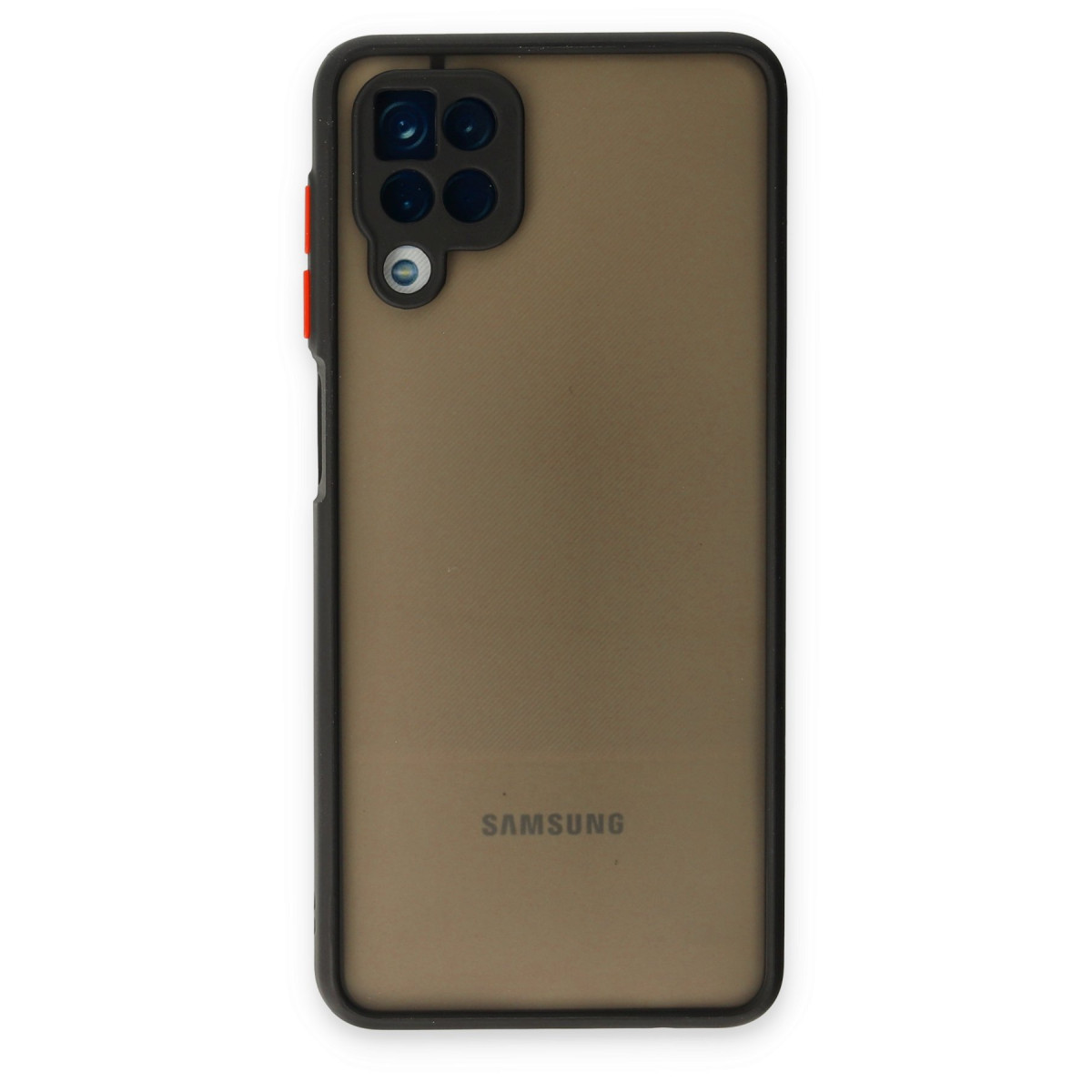 Newface Samsung Galaxy A12 Kılıf Montreal Silikon Kapak - Siyah — görsel 7