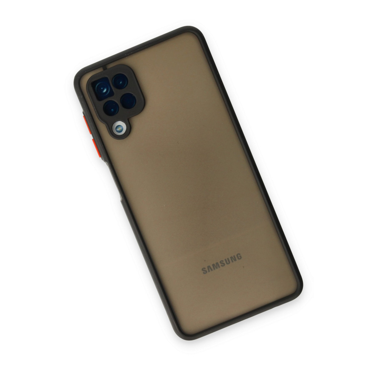 Newface Samsung Galaxy A12 Kılıf Montreal Silikon Kapak - Siyah — görsel 8