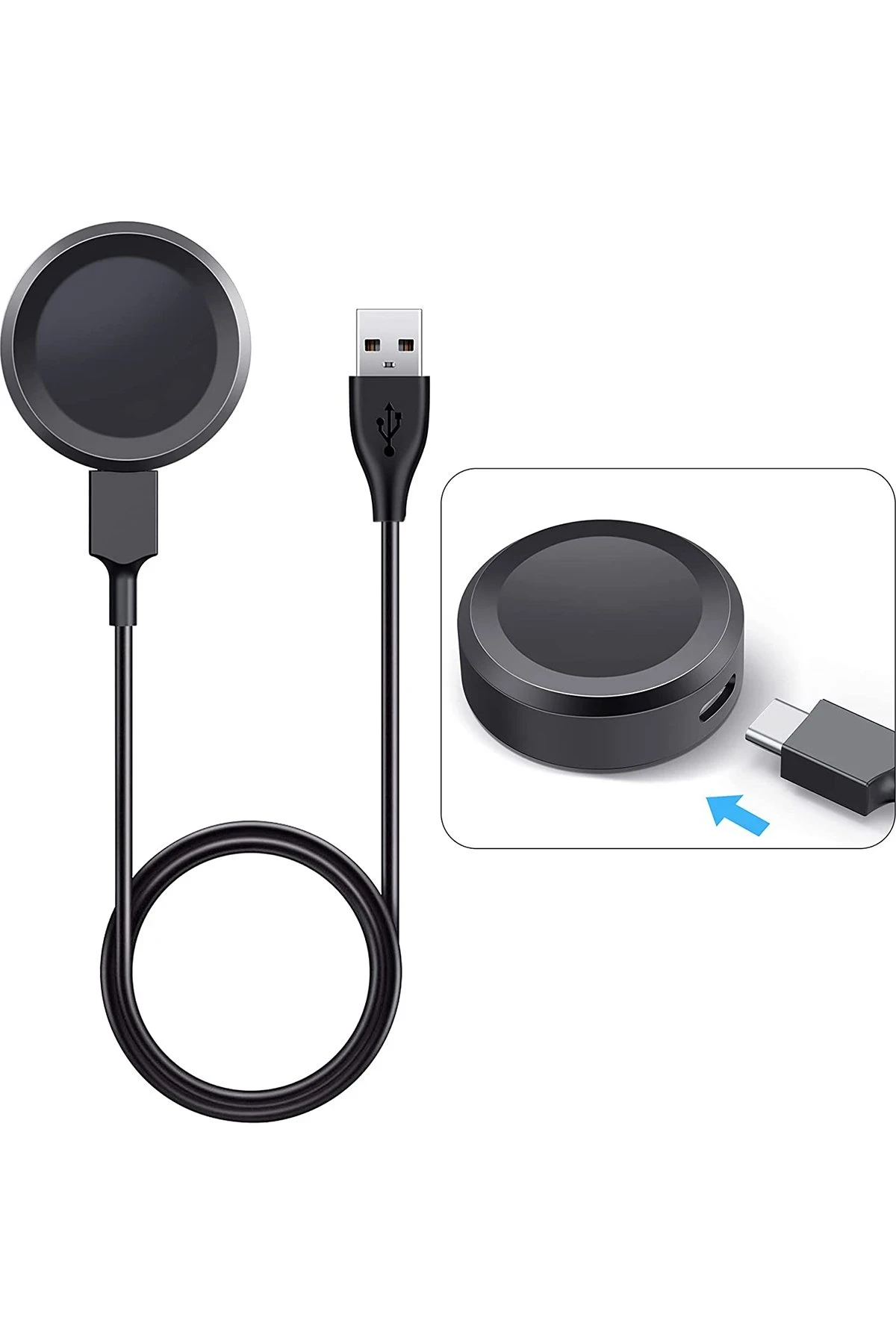 Newface HC08 Kablosuz Şarj 100cm Huawei Watch 3/3Pro/GT2 Pro/GT3/GT3 Pro/GT Runner — görsel 2