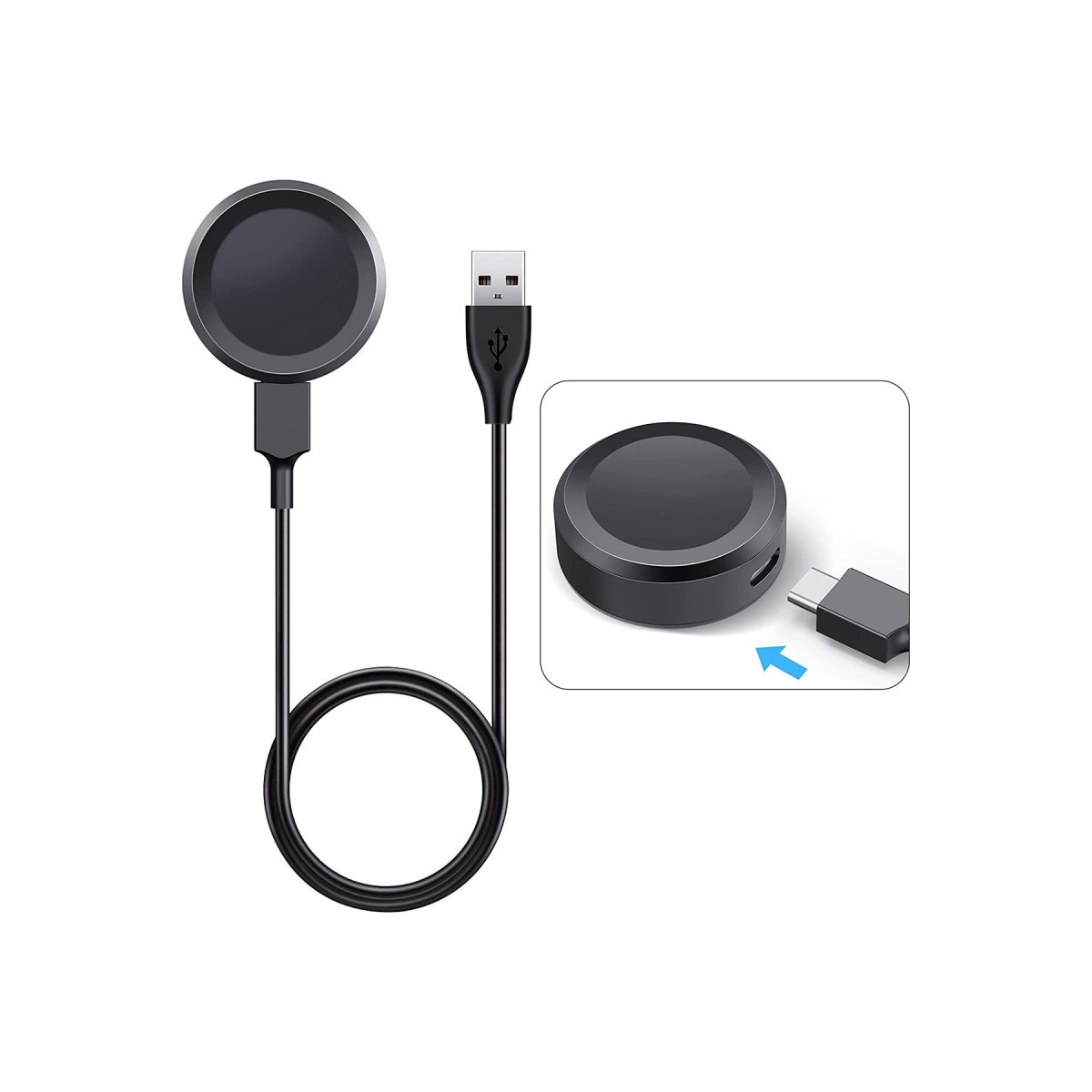 Newface HC08 Kablosuz Şarj 100cm Huawei Watch 3/3Pro/GT2 Pro/GT3/GT3 Pro/GT Runner — görsel 6