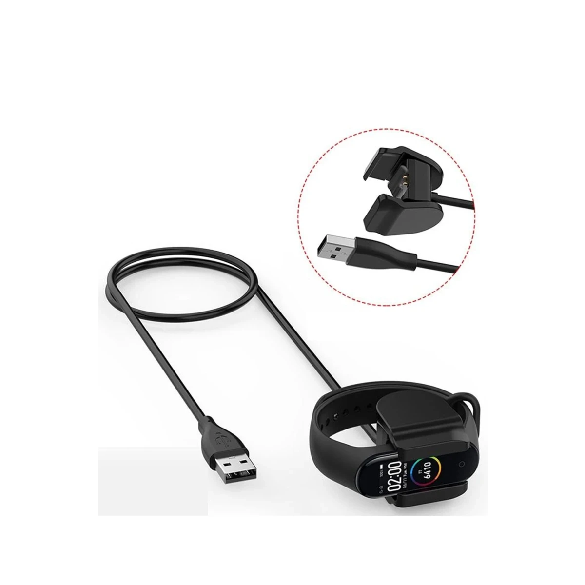 Newface MC06 Şarj Adaptörü 100cm Xiaomi Mi Band 5/6 — görsel 6