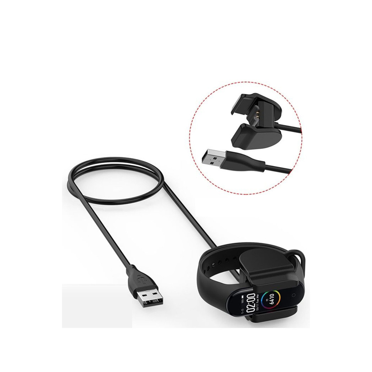 Newface MC06 Şarj Adaptörü 100cm Xiaomi Mi Band 5/6 — görsel 9