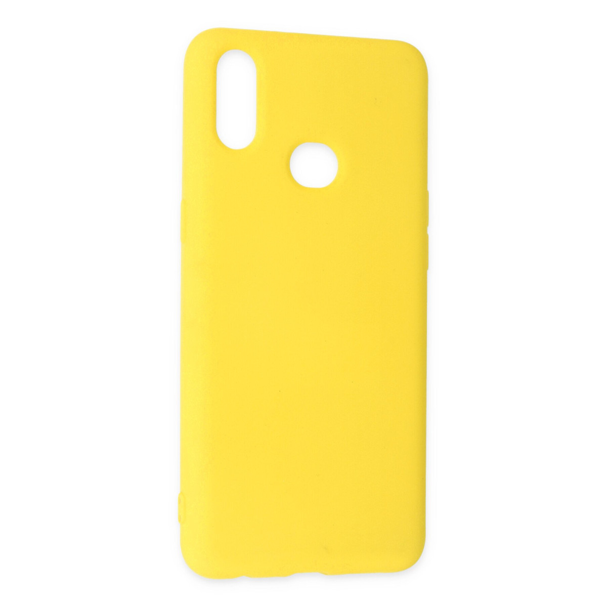 Newface Samsung Galaxy A10S Kılıf Nano içi Kadife Silikon - Sarı — görsel 9