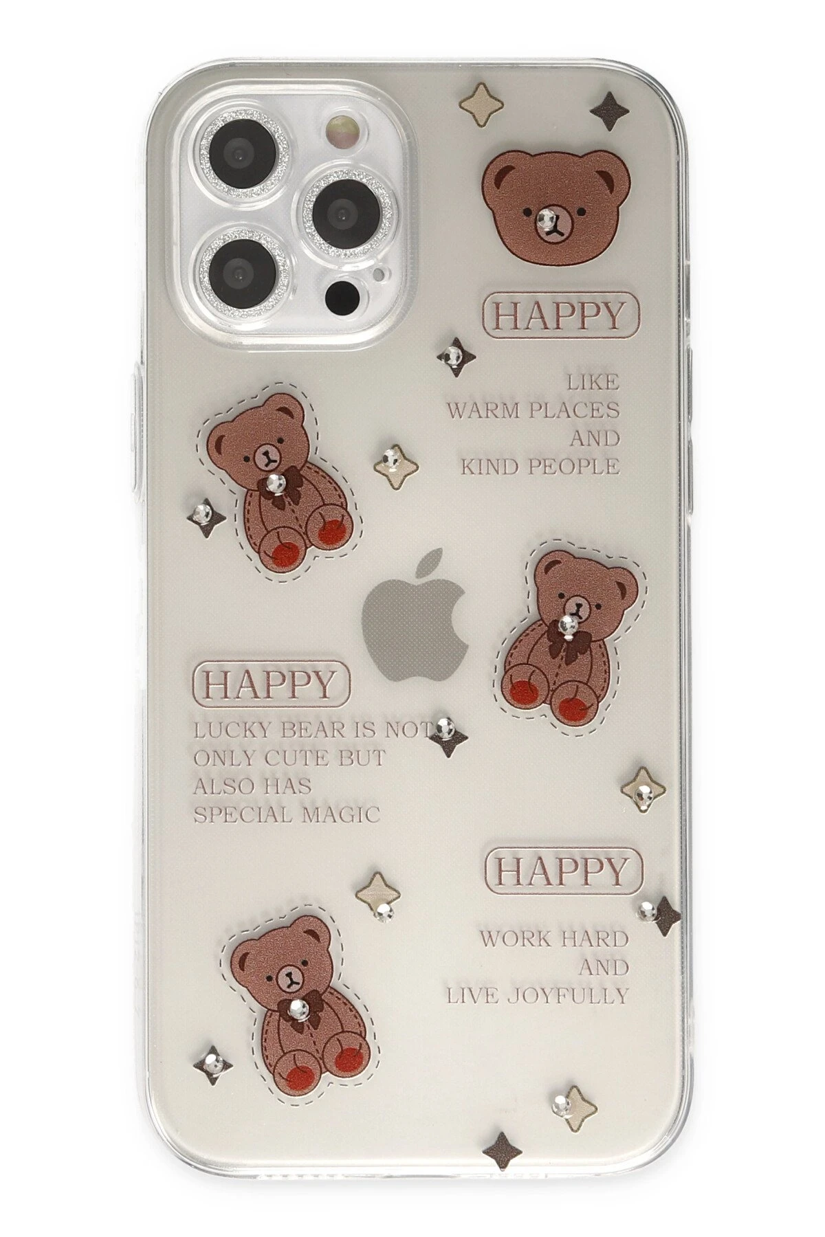Newface Apple iPhone 12 Pro Max Kılıf Lucky Silikon - Lucky 1