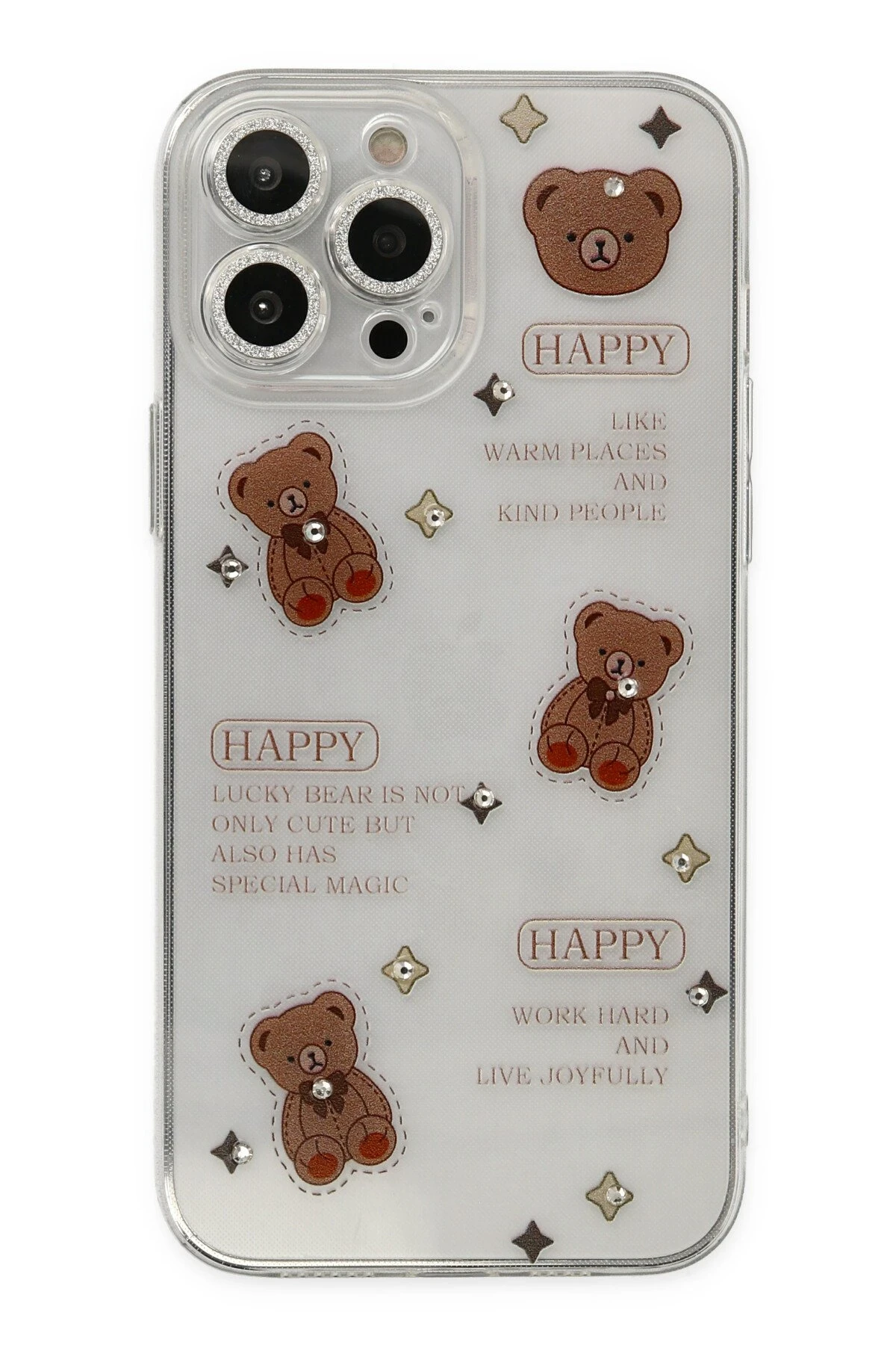 Newface Apple iPhone 13 Pro Max Kılıf Lucky Silikon - Lucky 1