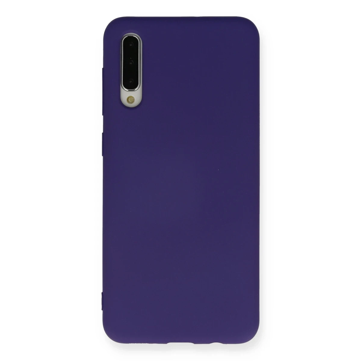 Newface Samsung Galaxy A30S Kılıf Nano içi Kadife Silikon - Mor