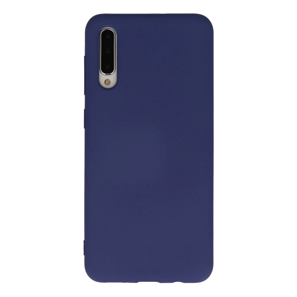 Newface Samsung Galaxy A30S Kılıf Nano içi Kadife Silikon - Lacivert