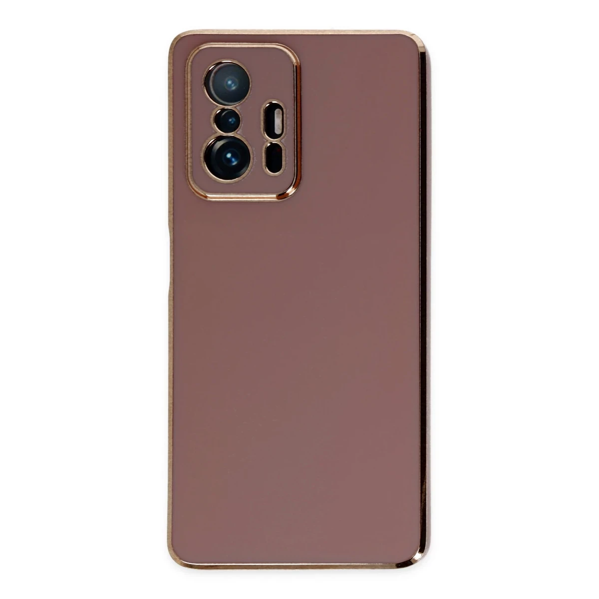 Newface Xiaomi Mi 11T Pro Kılıf Volet Silikon - Kırmızı