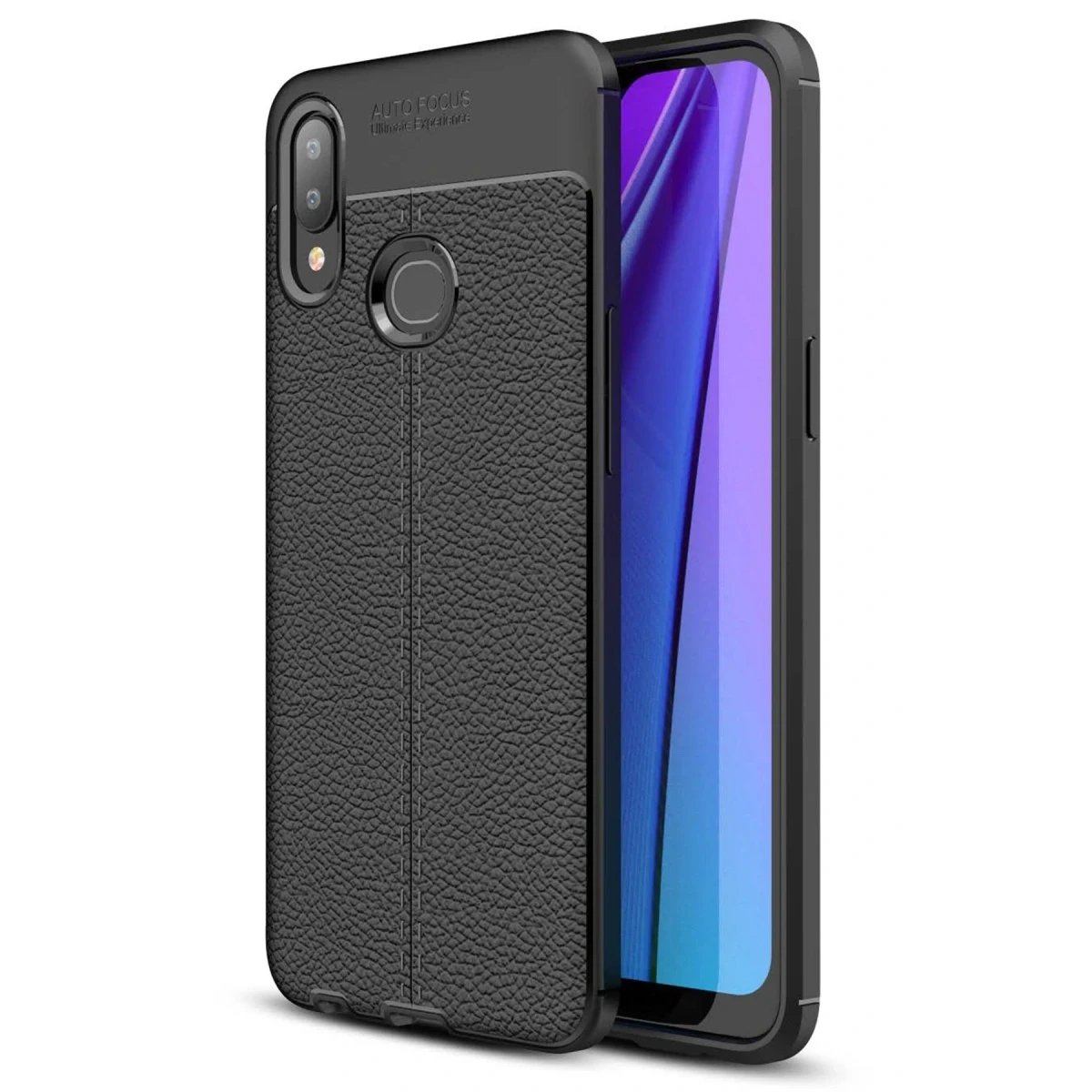 Newface Samsung Galaxy A10S Kılıf Auto Focus Kapak - Siyah — görsel 3