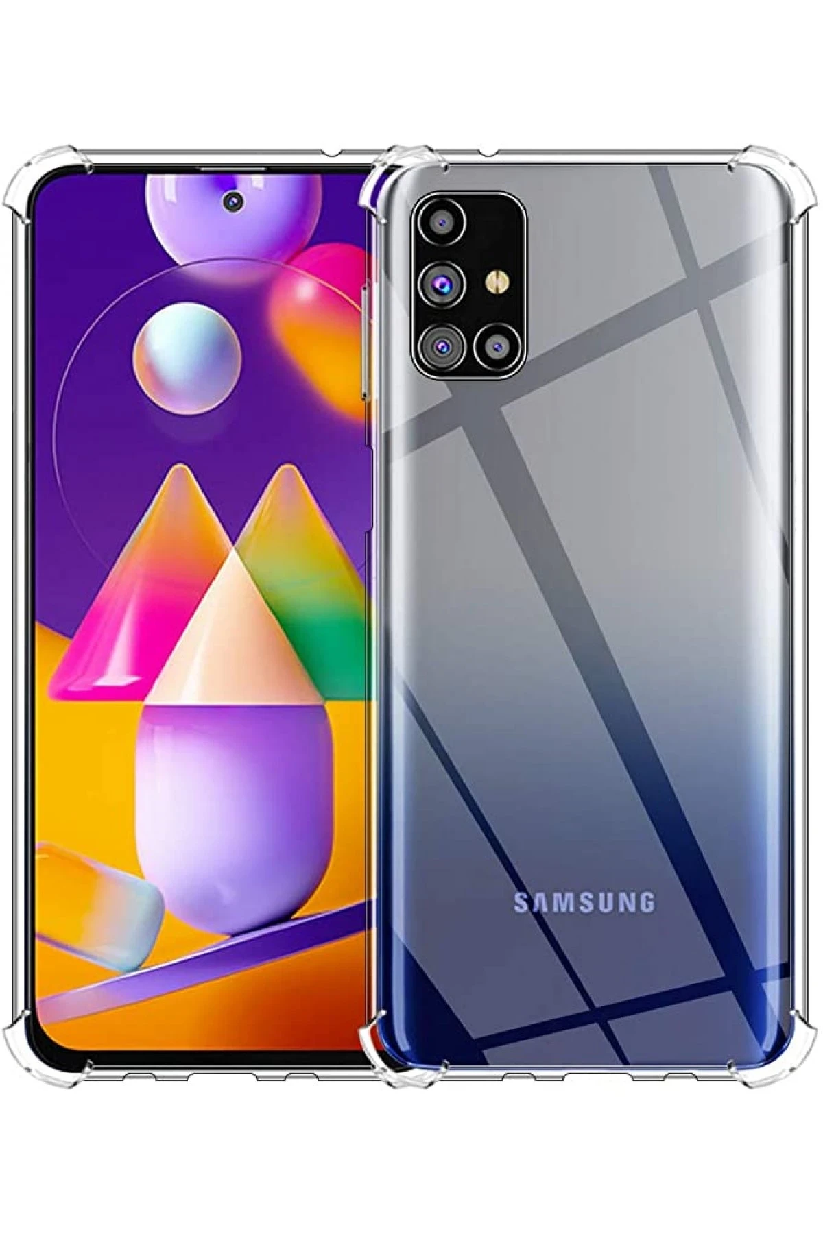 Newface Samsung Galaxy M31S Kılıf Olex Tpu Silikon