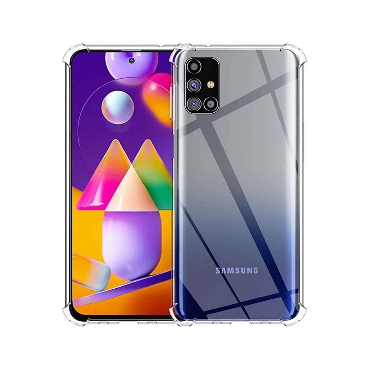 Newface Samsung Galaxy M31S Kılıf Olex Tpu Silikon — görsel 2