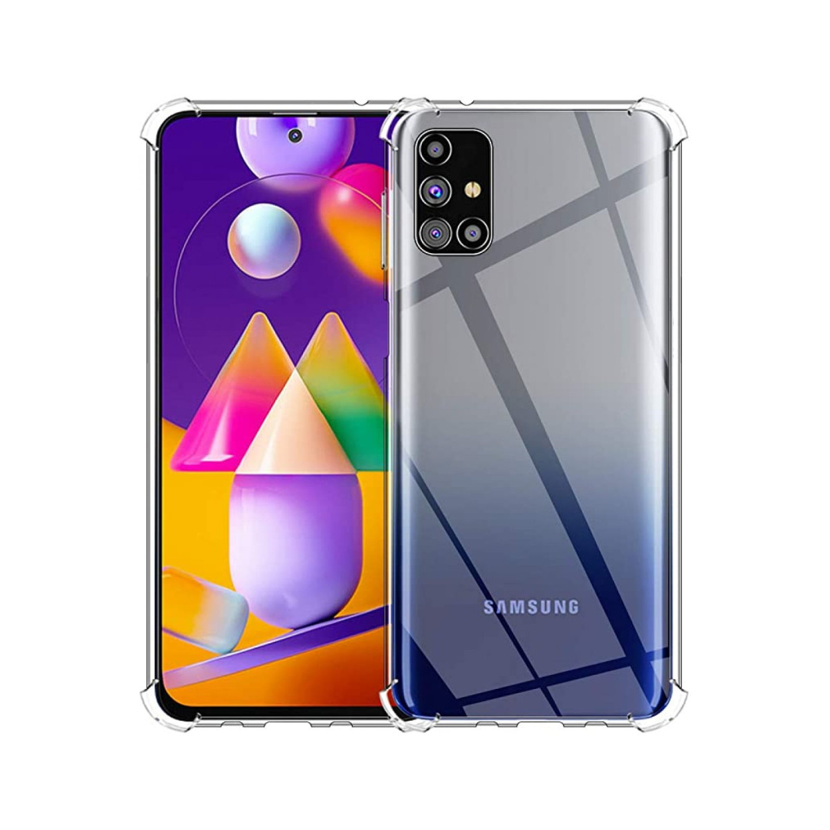 Newface Samsung Galaxy M31S Kılıf Olex Tpu Silikon — görsel 3