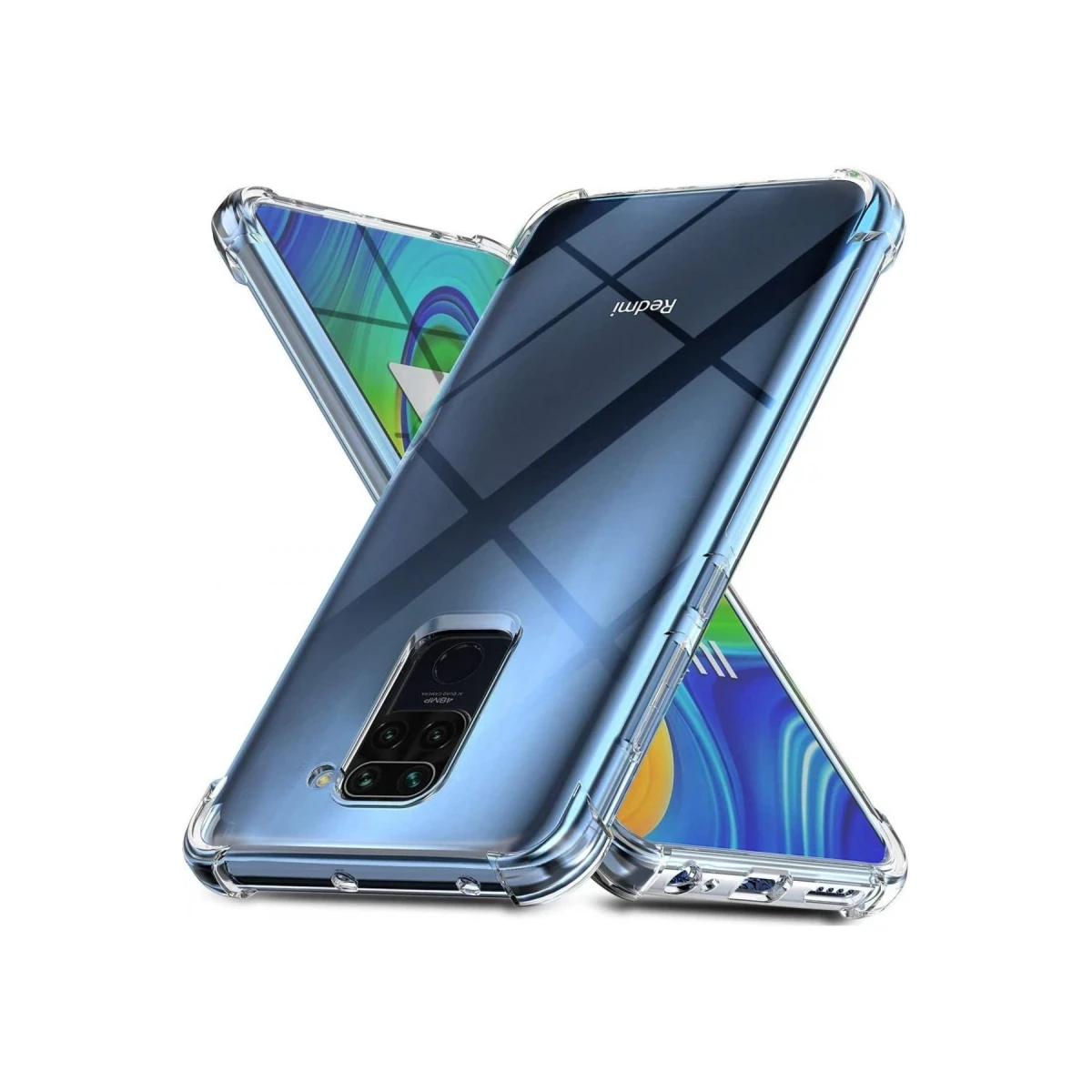 Newface Xiaomi Redmi Note 9 Kılıf Olex Tpu Silikon - Şeffaf — görsel 2