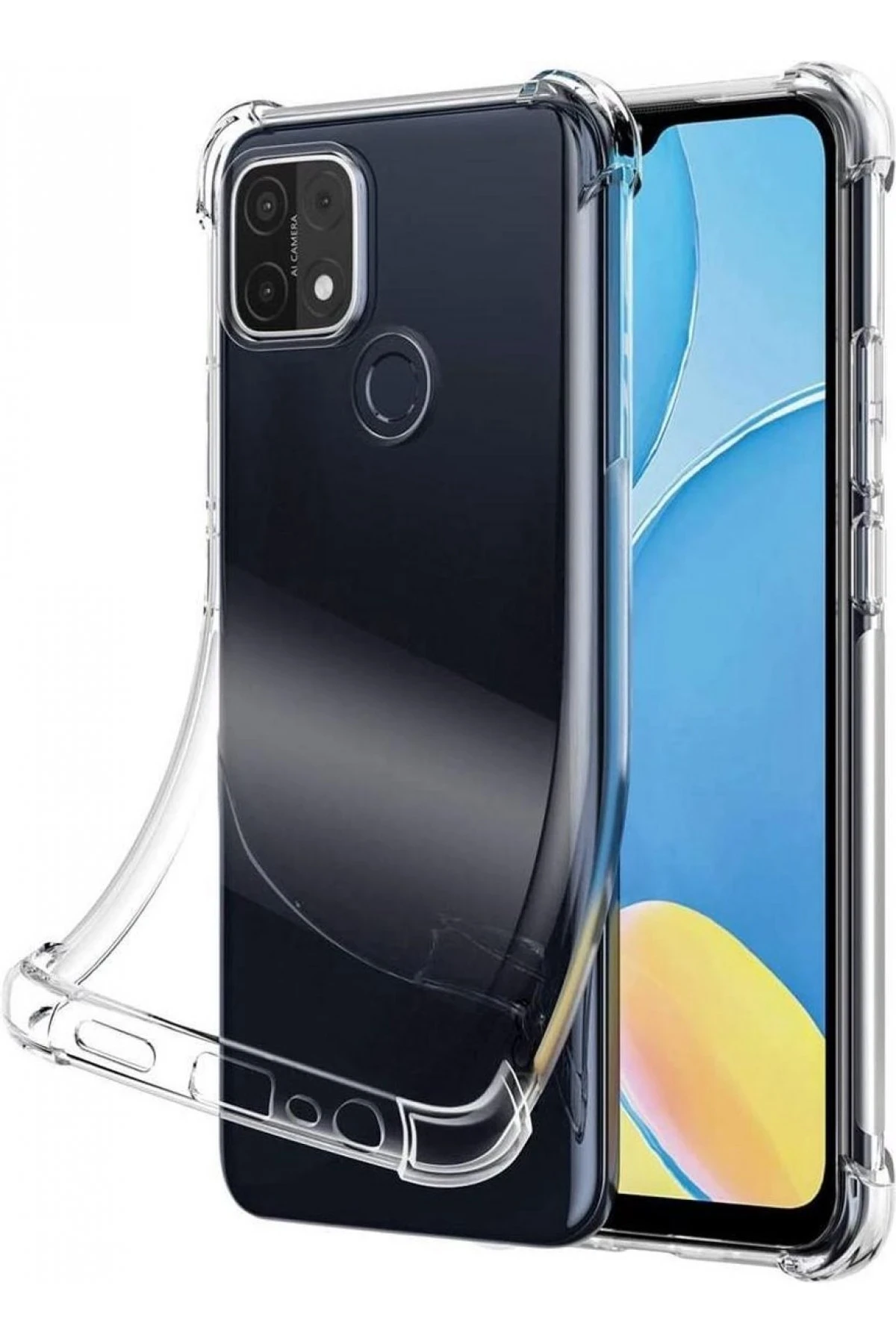 Newface Oppo A15 Kılıf Olex Tpu Silikon - Şeffaf — görsel 2