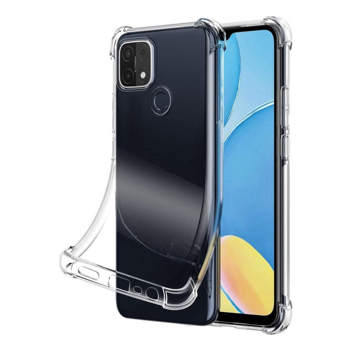 Newface Oppo A15 Kılıf Olex Tpu Silikon - Şeffaf — görsel 6