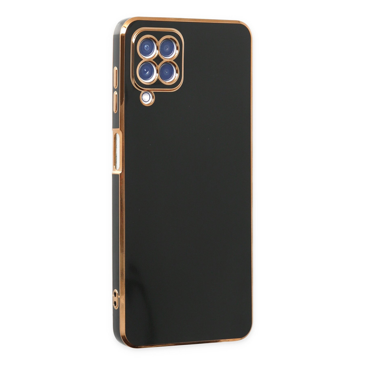 Newface Samsung Galaxy A12 Kılıf Volet Silikon - Siyah — görsel 7