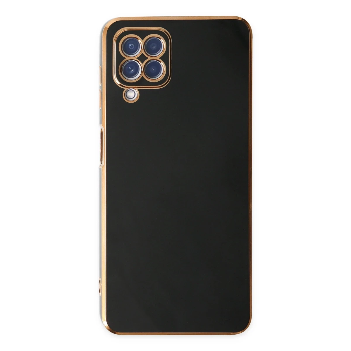 Newface Samsung Galaxy A12 Kılıf Volet Silikon - Siyah — görsel 5