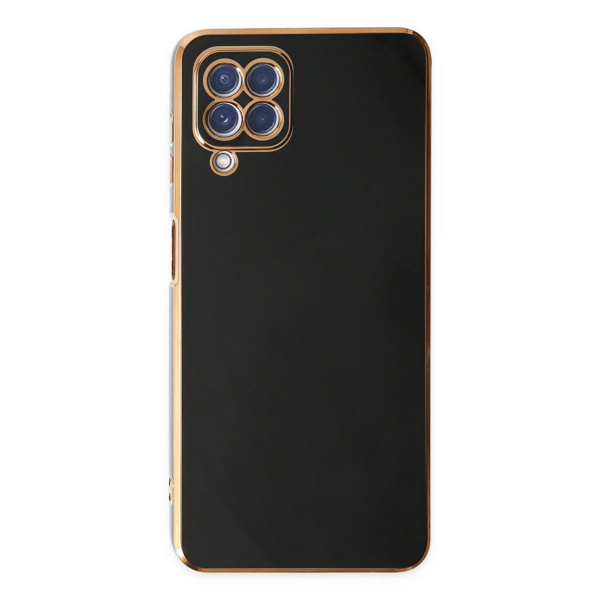 Newface Samsung Galaxy A12 Kılıf Volet Silikon - Siyah — görsel 8