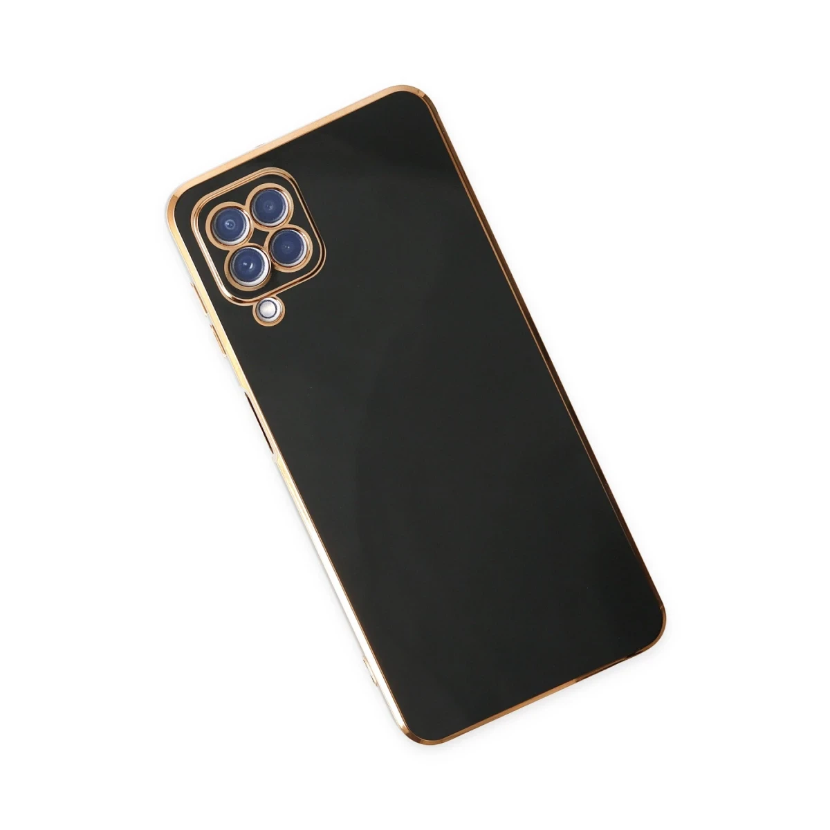 Newface Samsung Galaxy A12 Kılıf Volet Silikon - Siyah — görsel 6