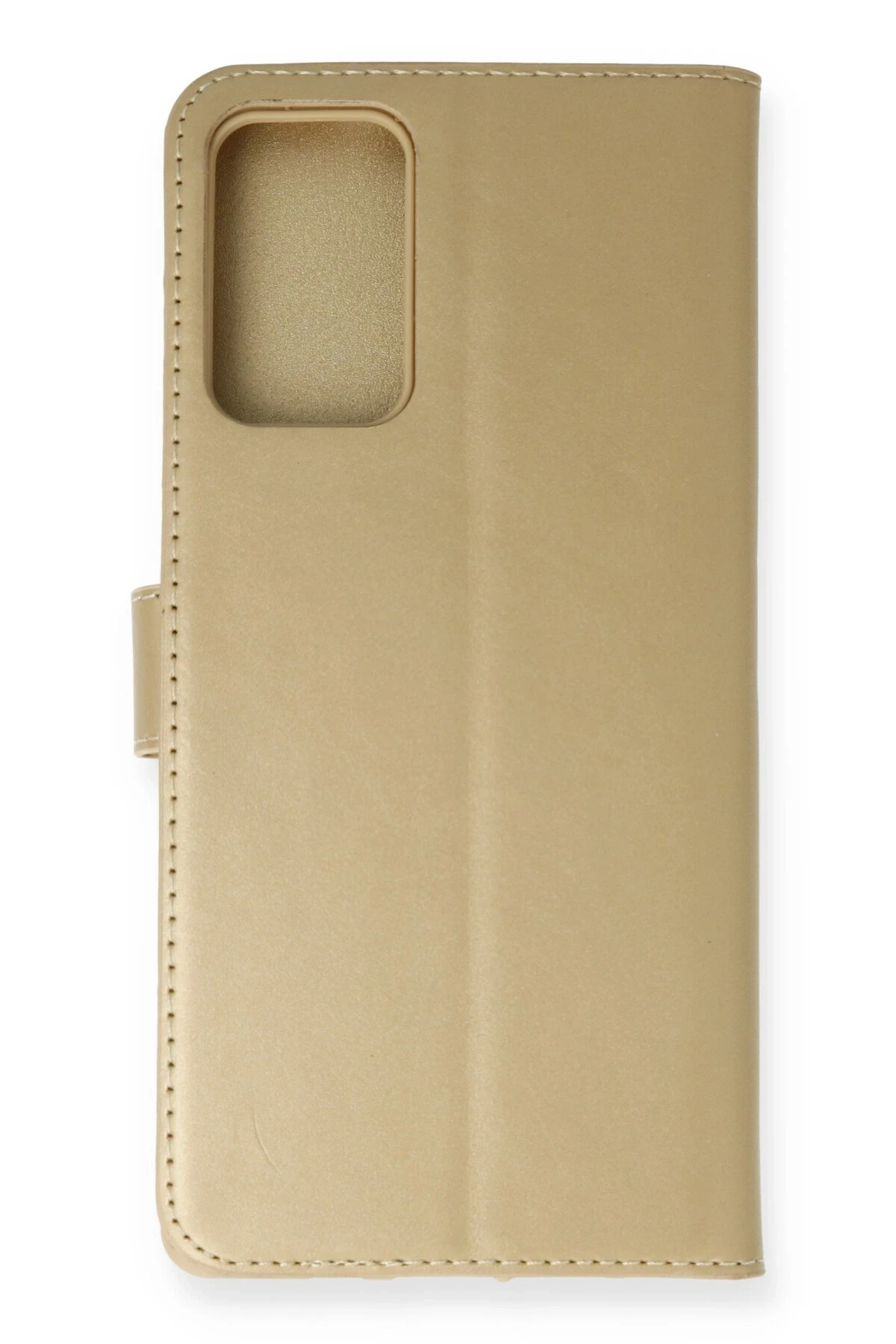 Newface Samsung Galaxy Note 20 Kılıf Trend S Plus Kapaklı Kılıf - Gold