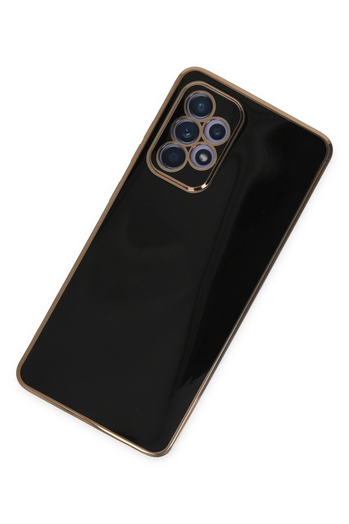 Newface Samsung Galaxy A32 Kılıf Volet Silikon - Siyah