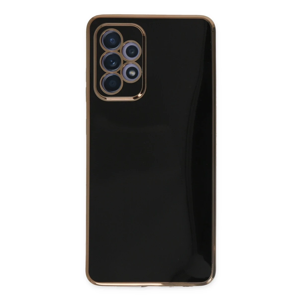 Newface Samsung Galaxy A52 Kılıf Volet Silikon - Siyah — görsel 4