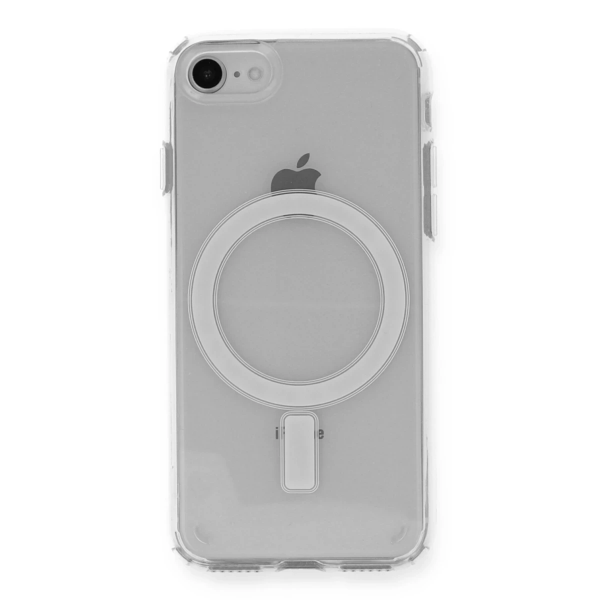 Newface Apple iPhone SE 2020 Kılıf Magneticsafe Şeffaf Silikon - Şeffaf — görsel 5