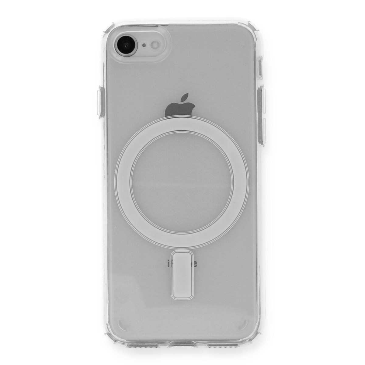 Newface Apple iPhone SE 2020 Kılıf Magneticsafe Şeffaf Silikon - Şeffaf — görsel 9