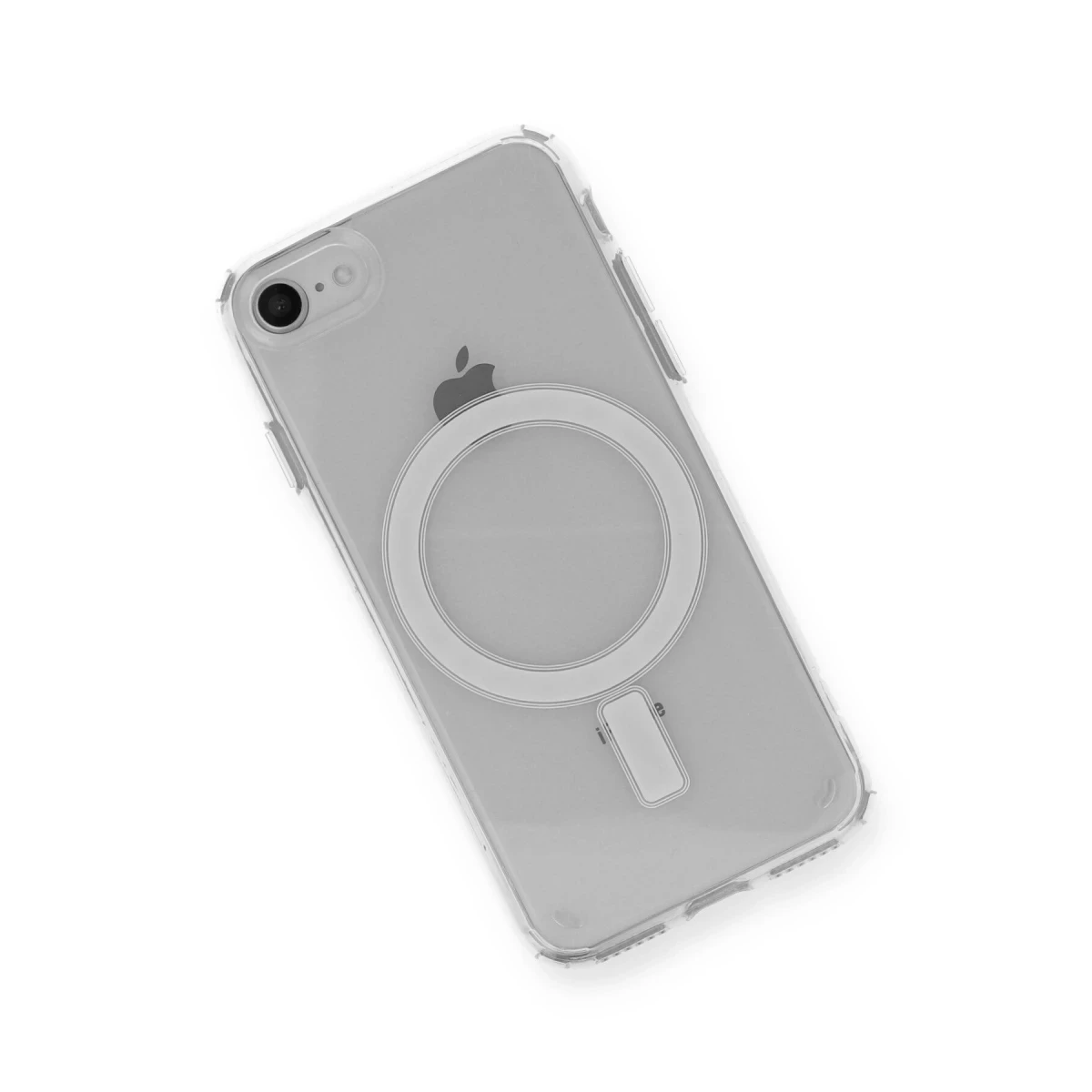 Newface Apple iPhone SE 2020 Kılıf Magneticsafe Şeffaf Silikon - Şeffaf — görsel 6