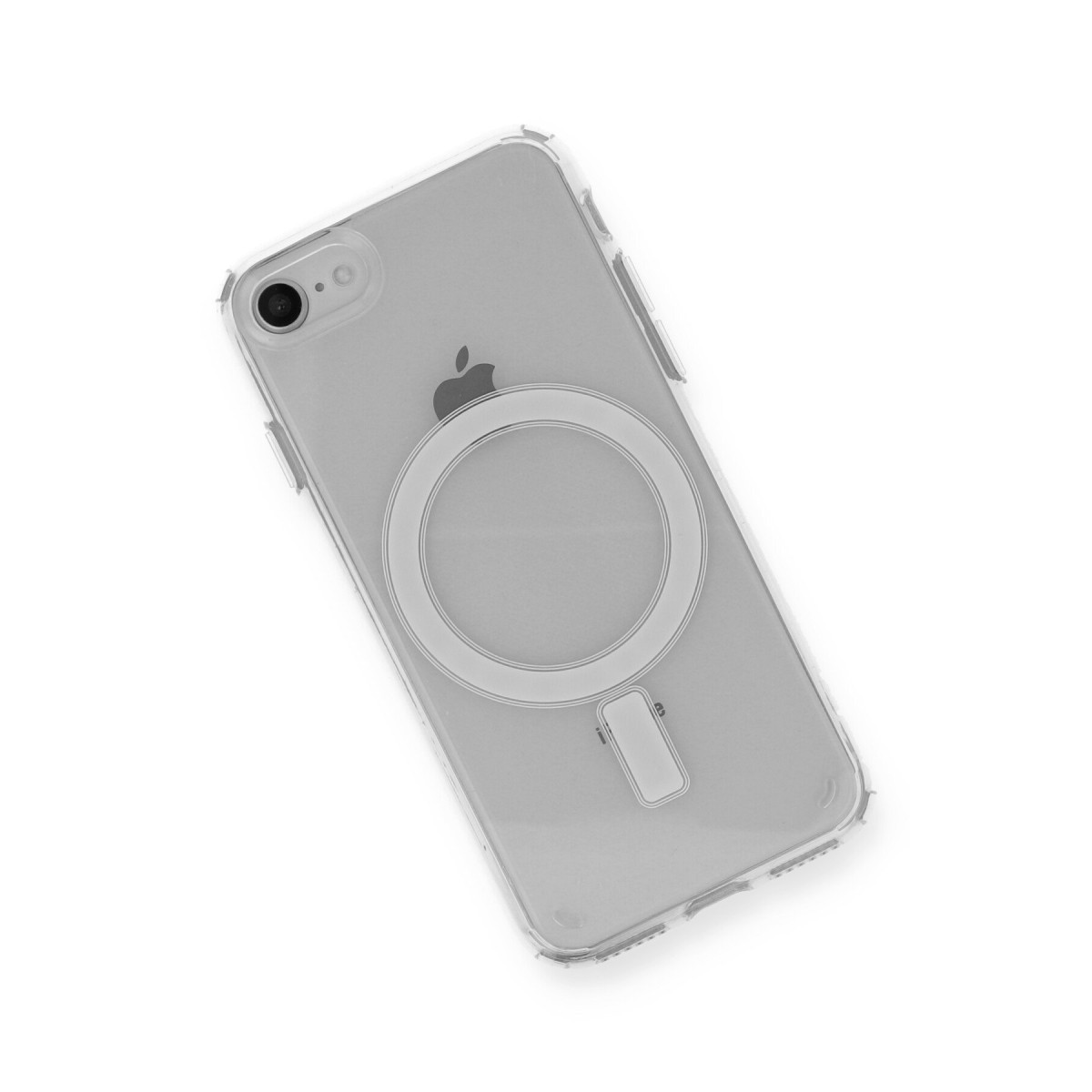 Newface Apple iPhone SE 2020 Kılıf Magneticsafe Şeffaf Silikon - Şeffaf — görsel 10