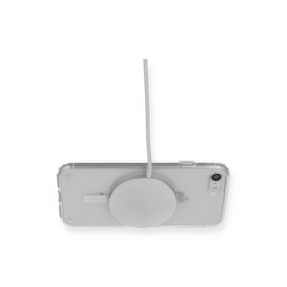 Newface Apple iPhone SE 2020 Kılıf Magneticsafe Şeffaf Silikon - Şeffaf — görsel 8