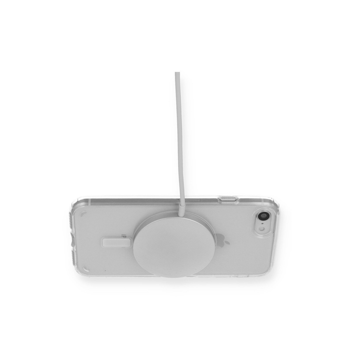 Newface Apple iPhone SE 2020 Kılıf Magneticsafe Şeffaf Silikon - Şeffaf — görsel 12