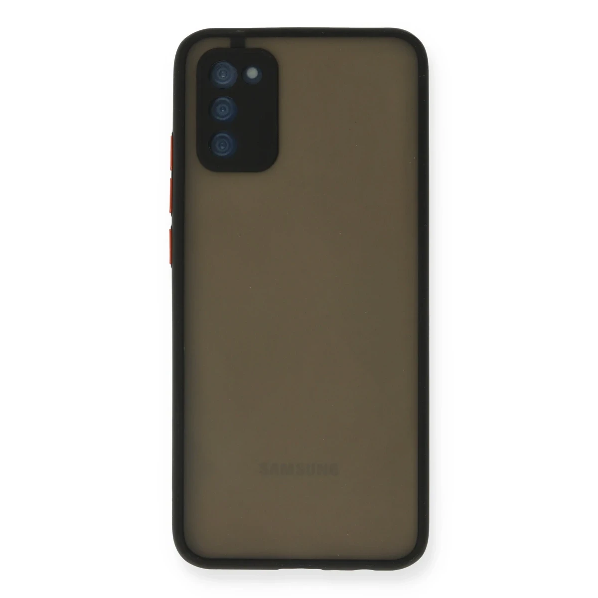 Newface Samsung Galaxy A02S Kılıf Montreal Silikon Kapak - Siyah — görsel 4