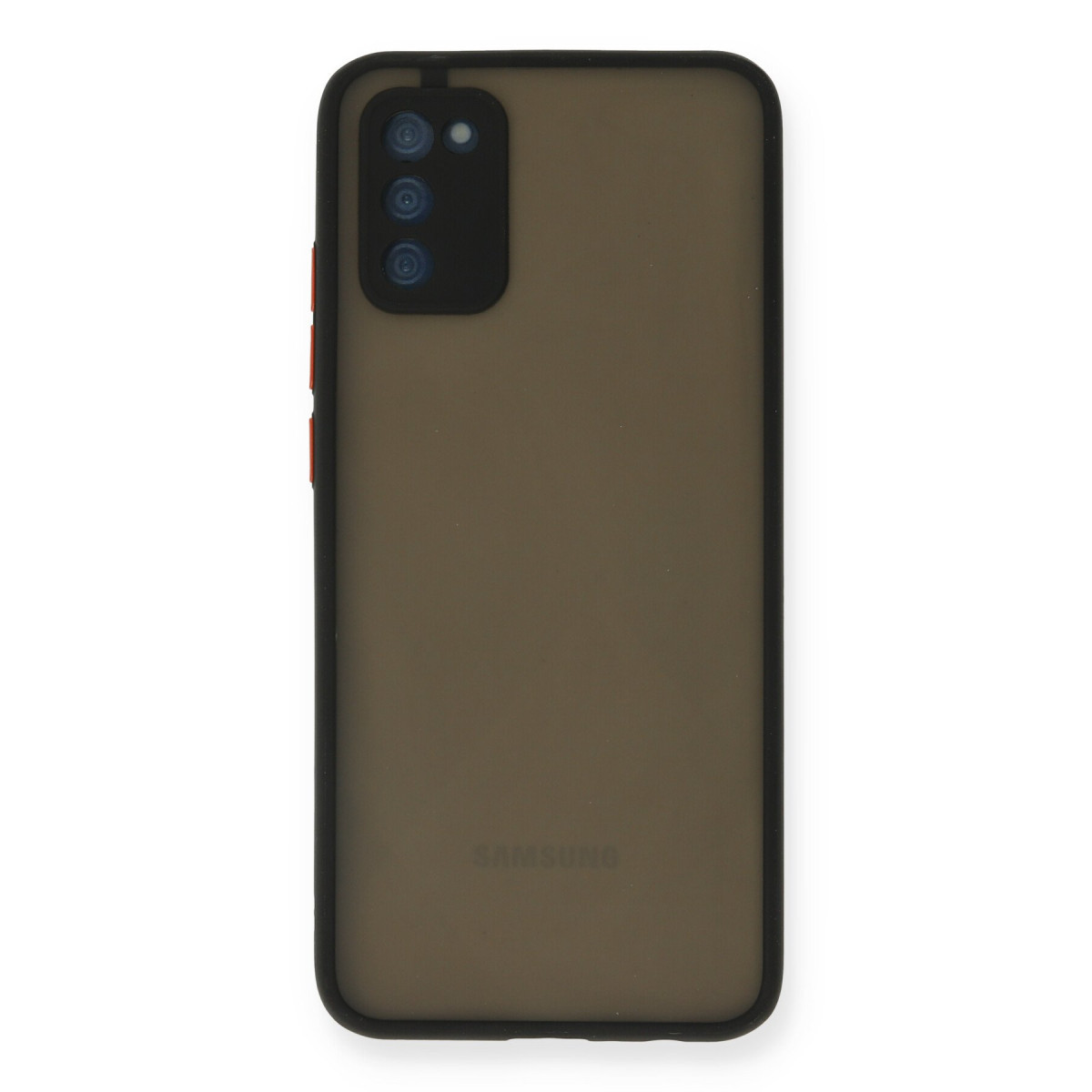 Newface Samsung Galaxy A02S Kılıf Montreal Silikon Kapak - Siyah — görsel 7