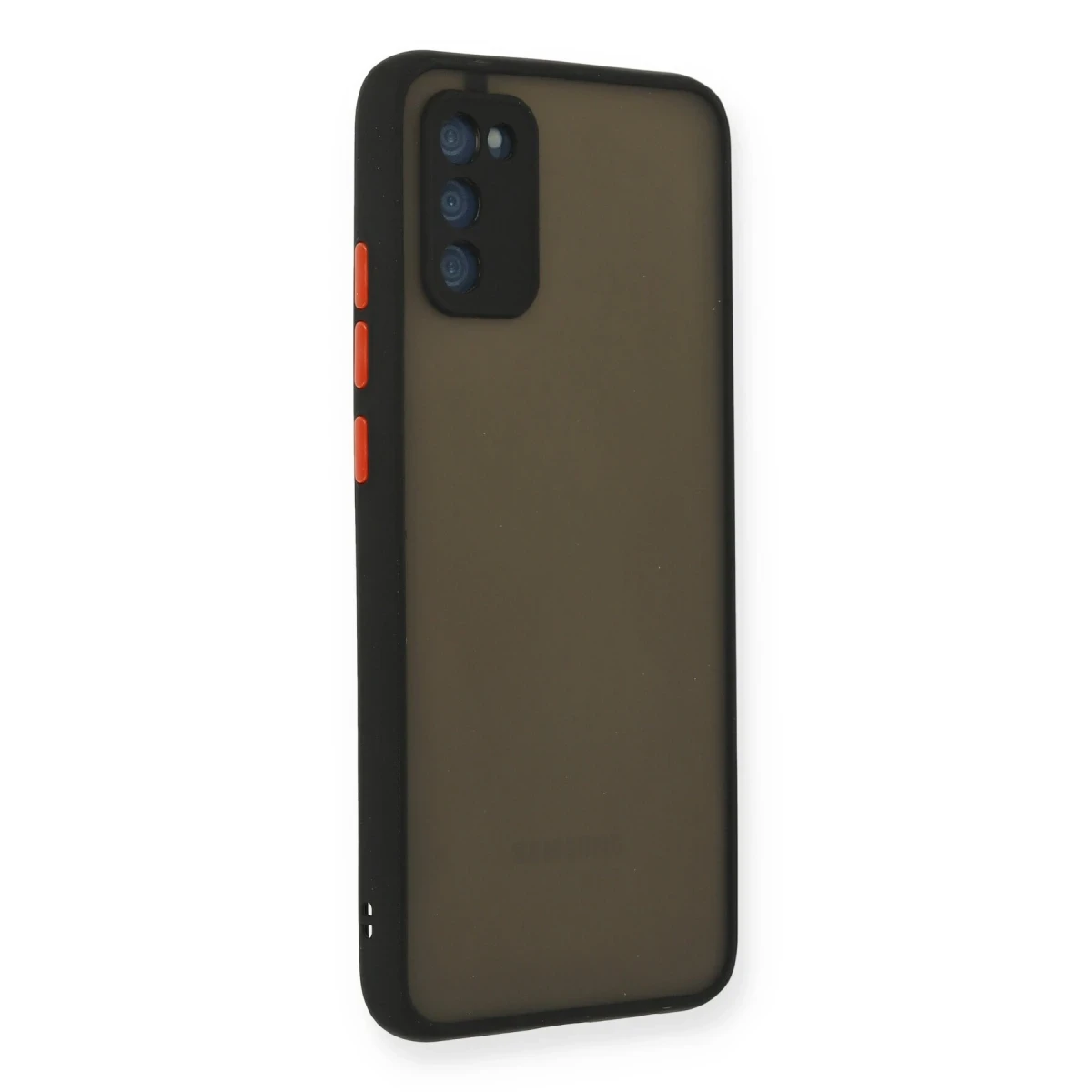 Newface Samsung Galaxy A02S Kılıf Montreal Silikon Kapak - Siyah — görsel 5