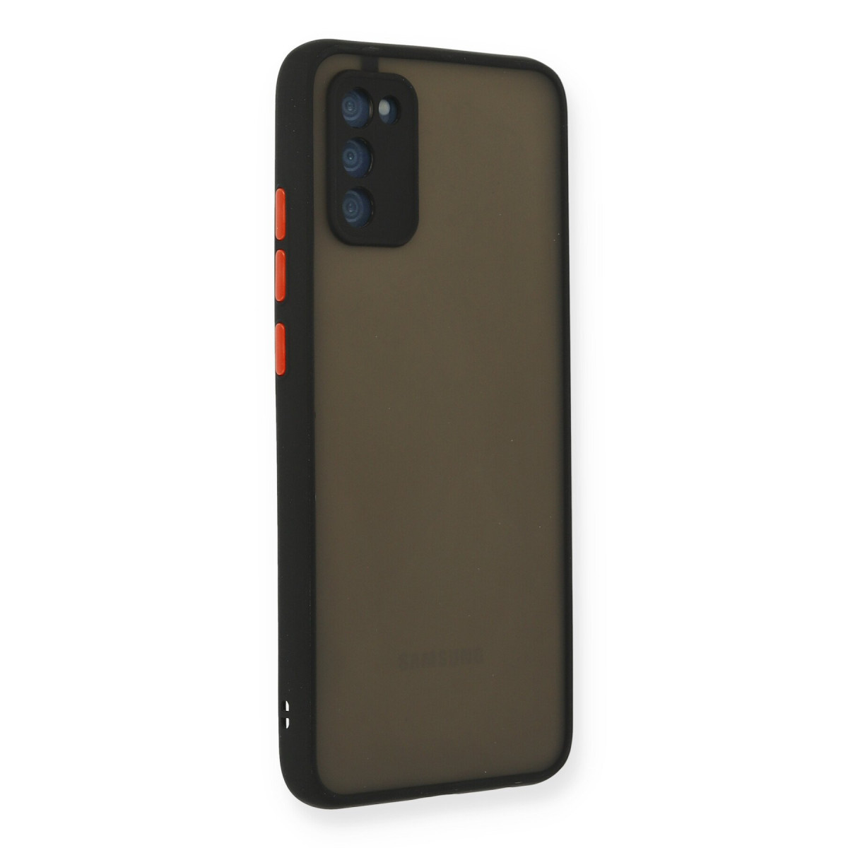 Newface Samsung Galaxy A02S Kılıf Montreal Silikon Kapak - Siyah — görsel 8
