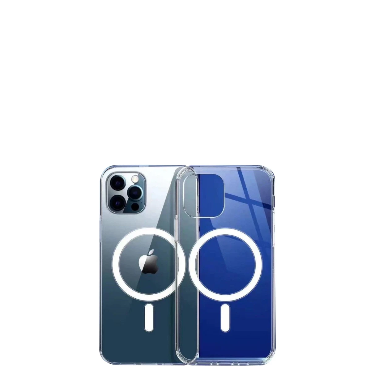 Newface Apple iPhone 12 Pro Max Kılıf Magneticsafe Şeffaf Silikon - Şeffaf — görsel 7