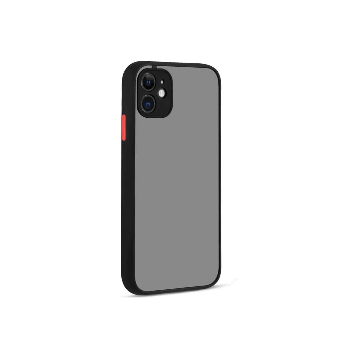 Newface Apple iPhone 12 Kılıf Montreal Silikon Kapak - Siyah — görsel 2