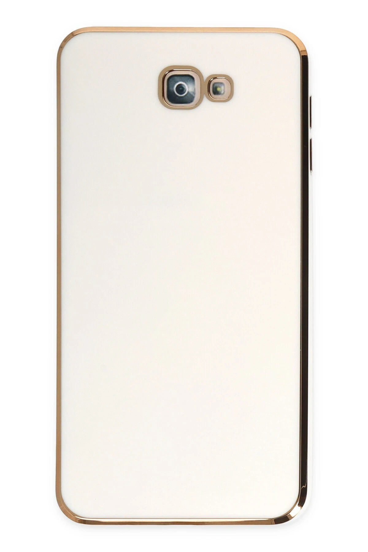 Newface Samsung Galaxy J7 Prime Kılıf Volet Silikon - Beyaz