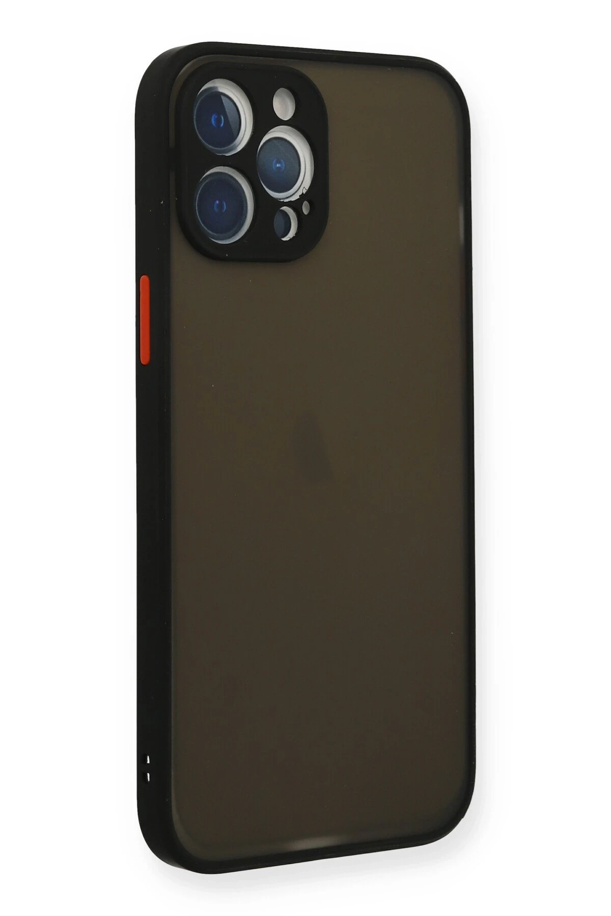 Newface iPhone 12 Pro Kılıf Montreal Silikon Kapak - Siyah