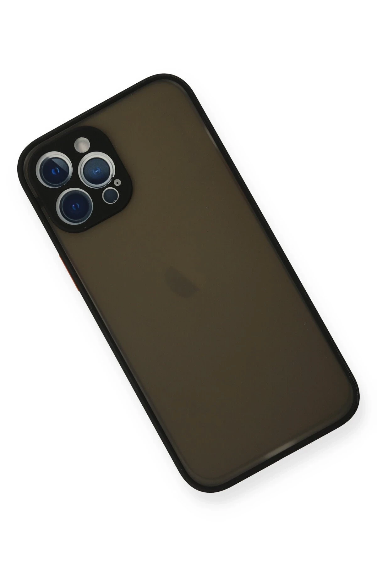 Newface iPhone 12 Pro Kılıf Montreal Silikon Kapak - Siyah