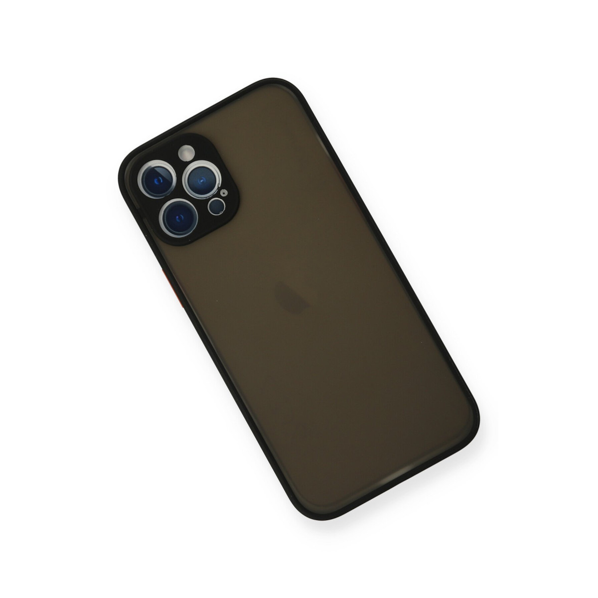 Newface Apple iPhone 12 Pro Kılıf Montreal Silikon Kapak - Siyah — görsel 9