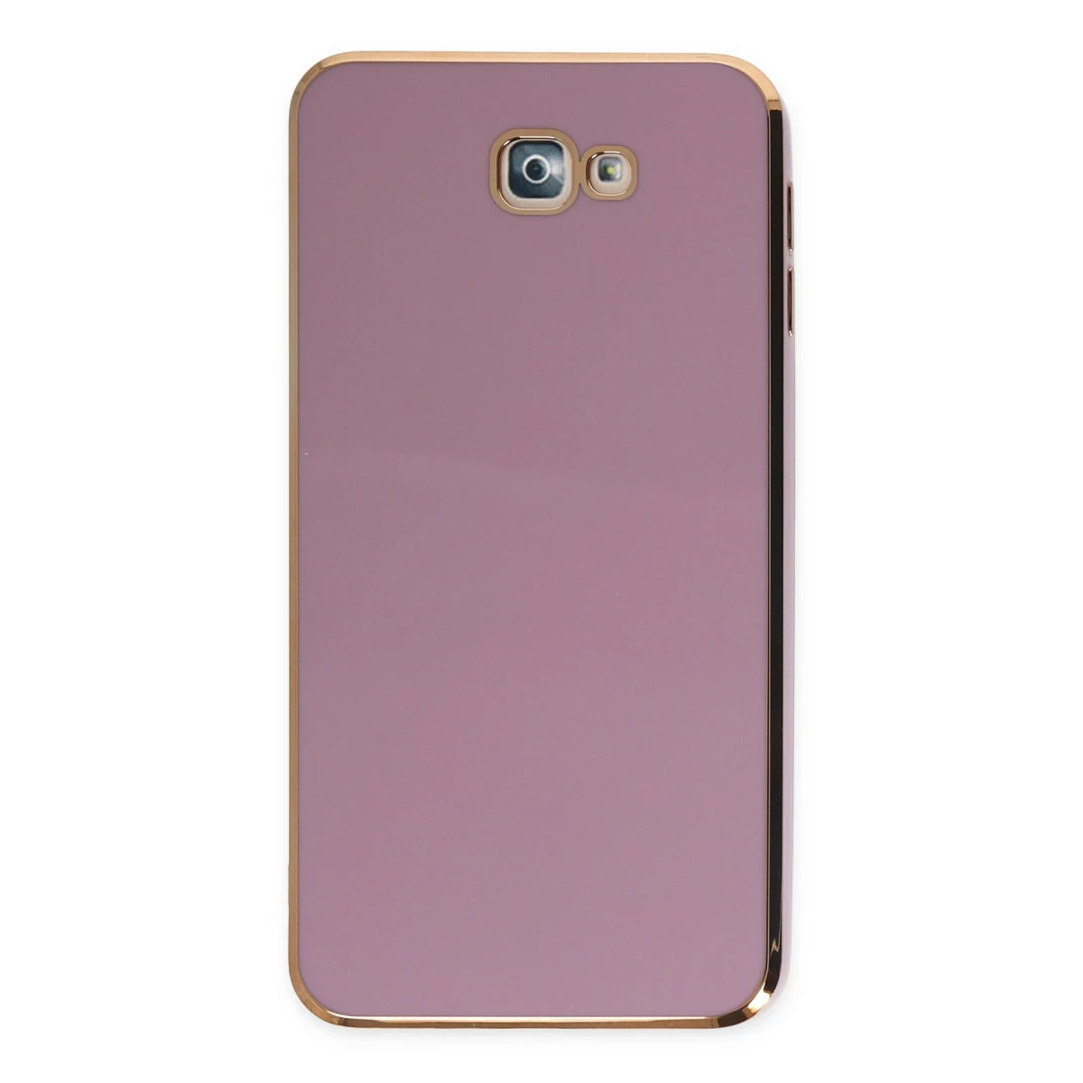 Newface Samsung Galaxy J7 Prime Kılıf Volet Silikon - Mor