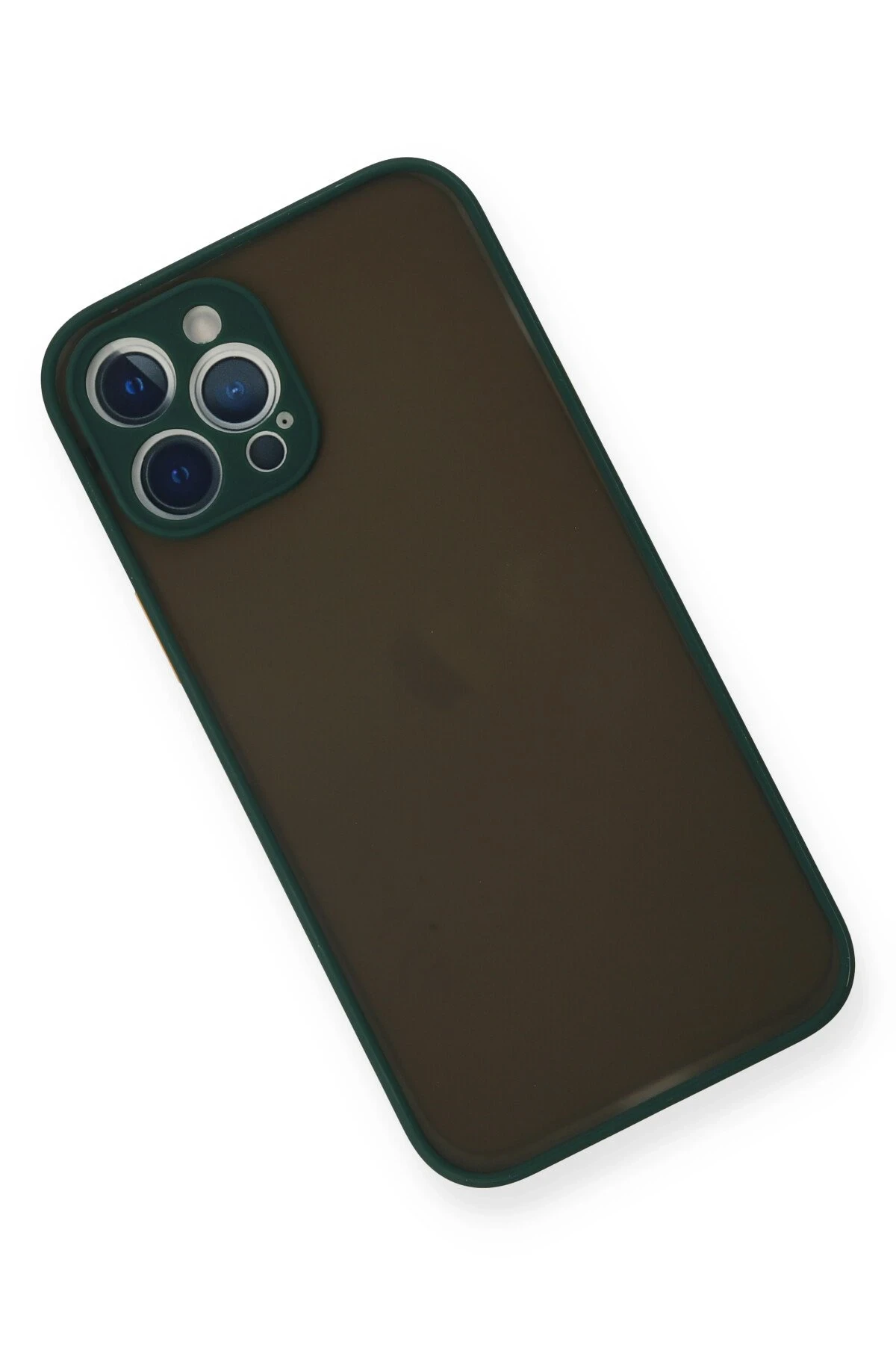 Newface iPhone 12 Pro Kılıf Montreal Silikon Kapak - Yeşil